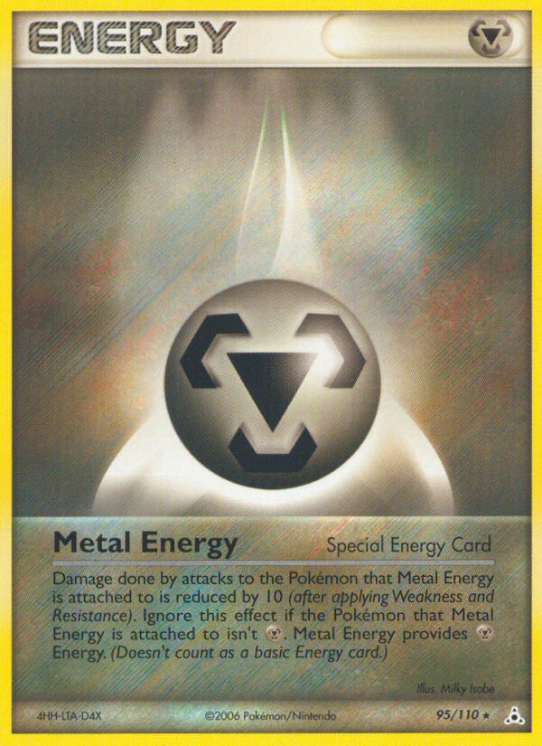 EX Holon Phantoms Metal Energy #95/110
